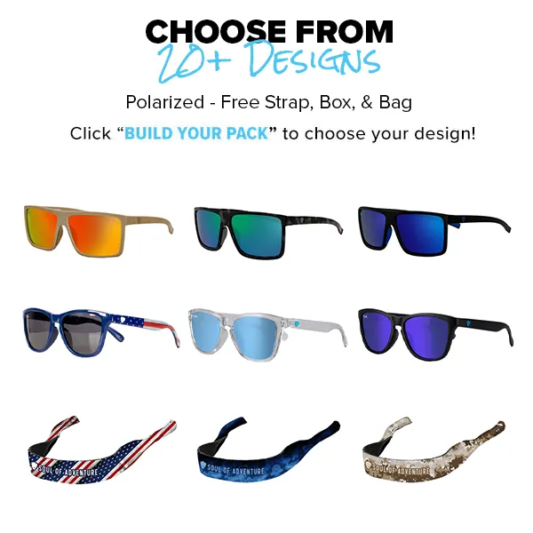 20% Off All Sunglasses   Free Strap, Box, Bag, & Lens Cloth