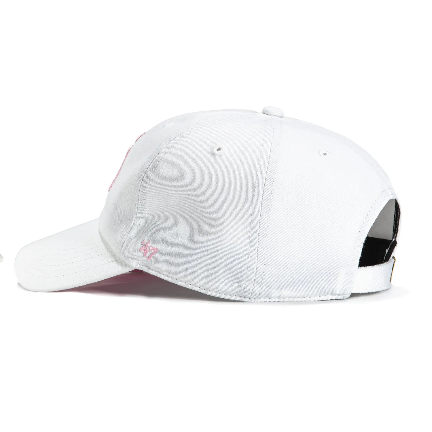 47 Brand Cleanup New York Yankees Adjustable Hat - White, Pink