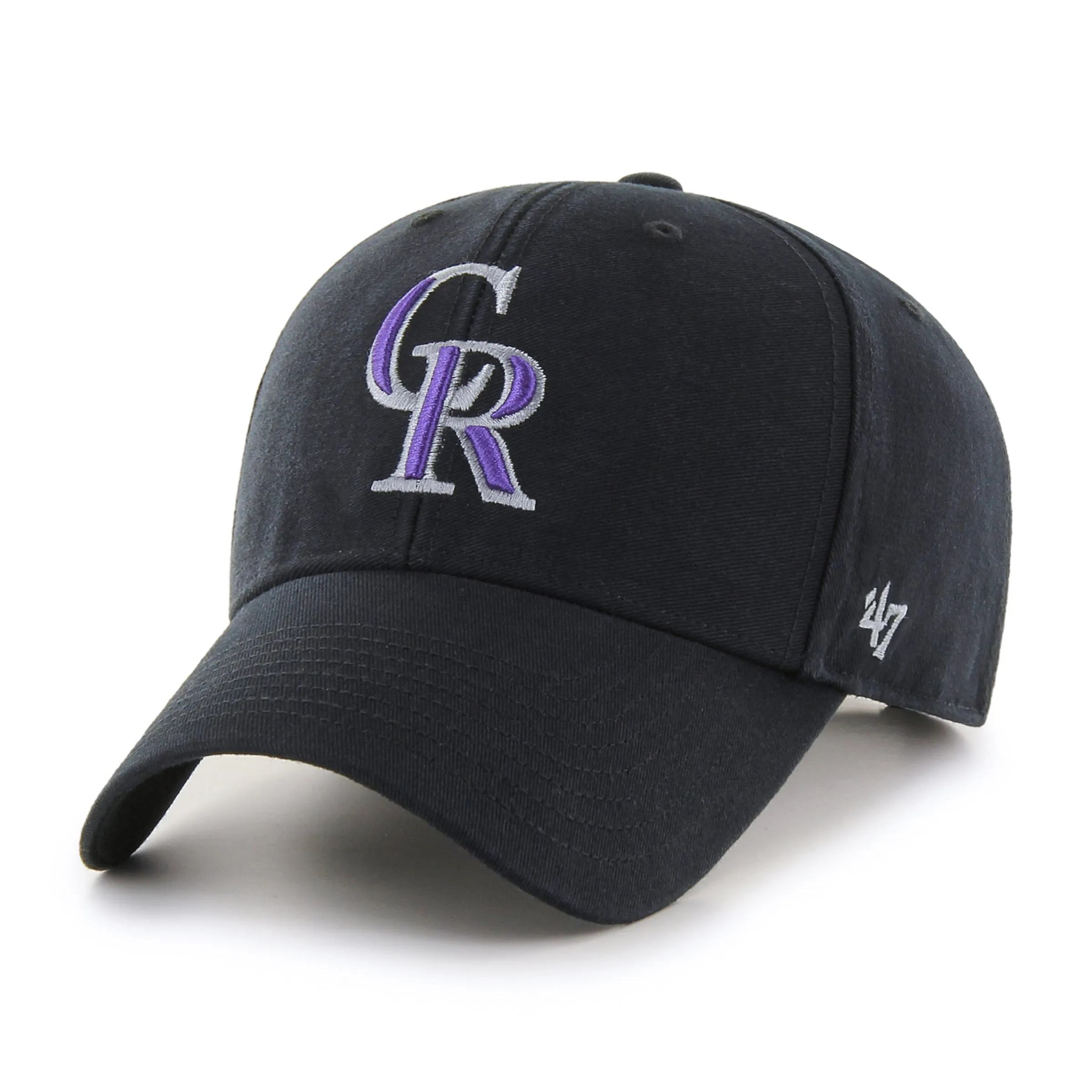 47 Brand Colorado Rockies Legend MVP Adjustable Hat - Black