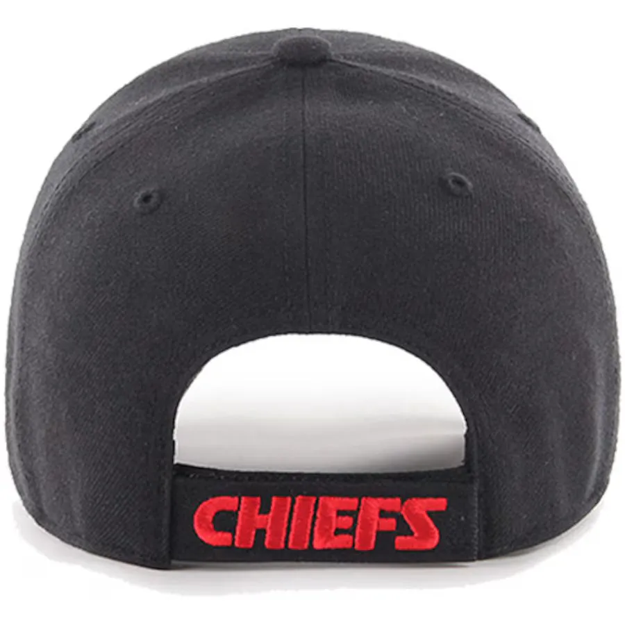 47 Brand Kansas City Chiefs MVP Adjustable Hat - Black