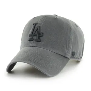 47 Brand Los Angeles Dodgers Cleanup Adjustable Hat - Charcoal, Black