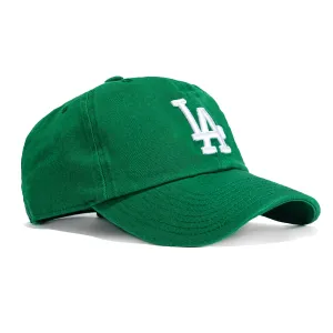 47 Brand Los Angeles Dodgers Cleanup Adjustable Hat - Kelly Green, White