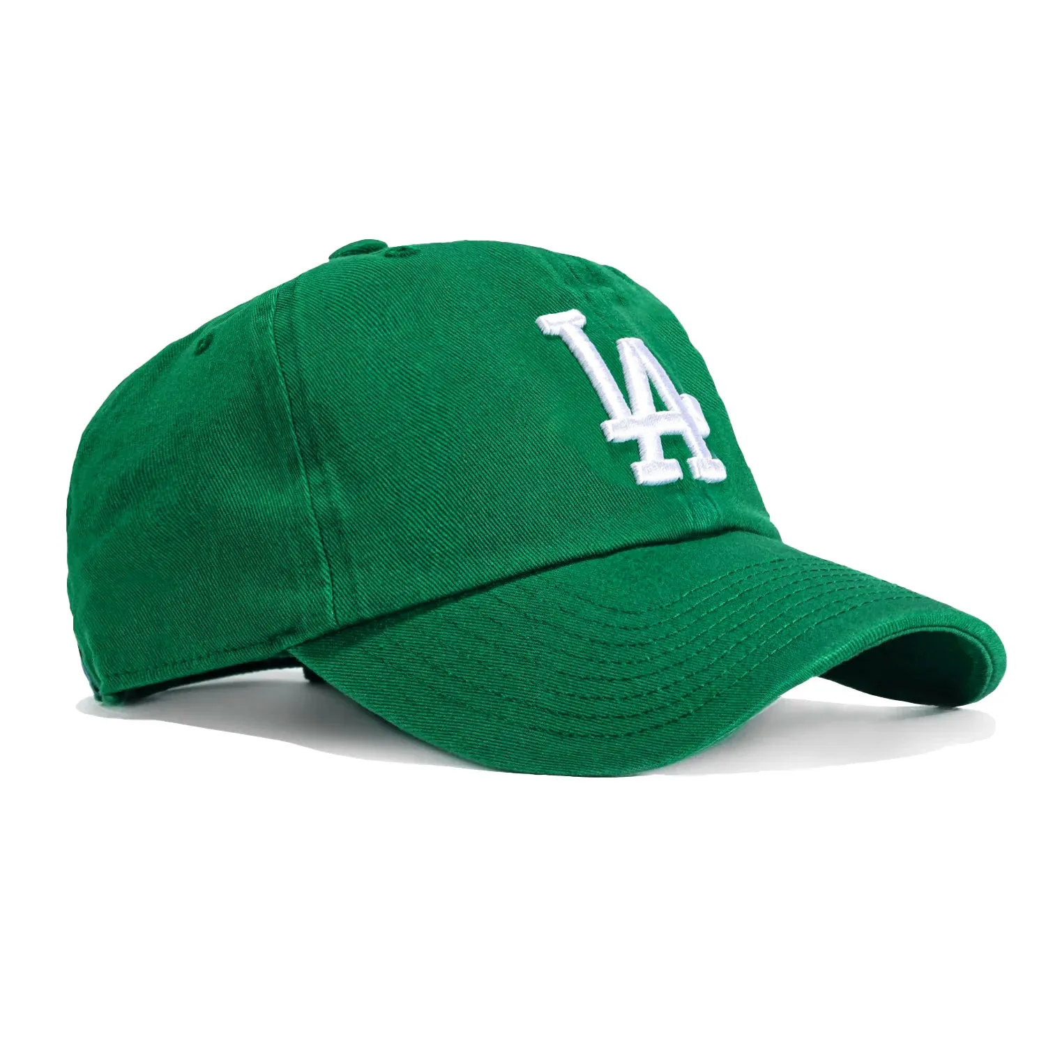 47 Brand Los Angeles Dodgers Cleanup Adjustable Hat - Kelly Green, White