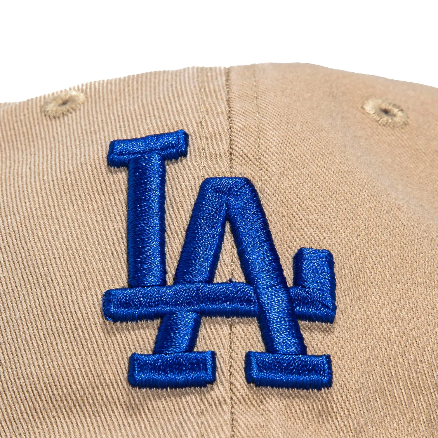 47 Brand Los Angeles Dodgers Cleanup Adjustable Hat - Khaki. Royal