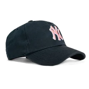 47 Brand New York Yankees Adjustable Cleanup Hat - Navy, Pink
