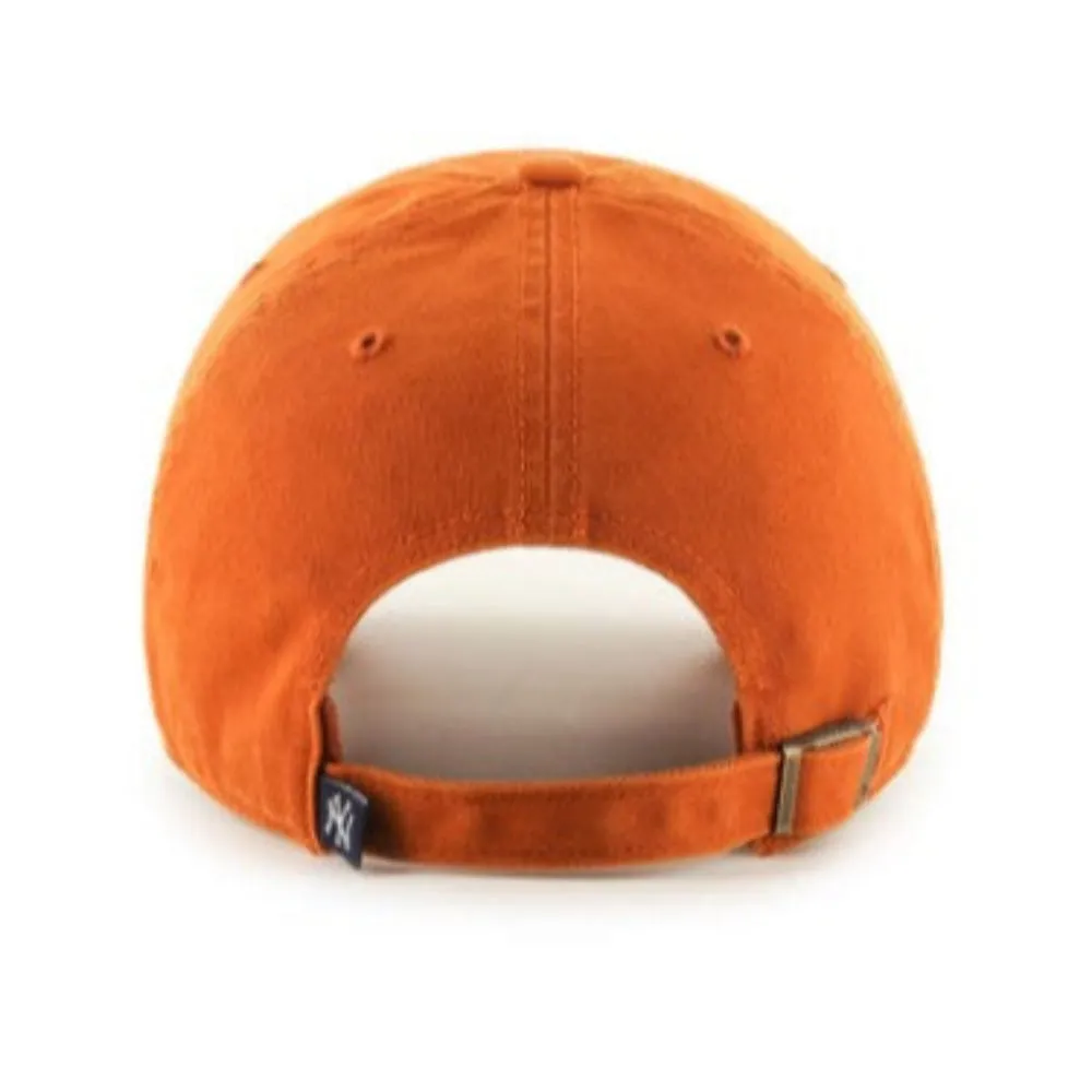 47 Brand New York Yankees Cleanup Adjustable Hat - Burnt Orange