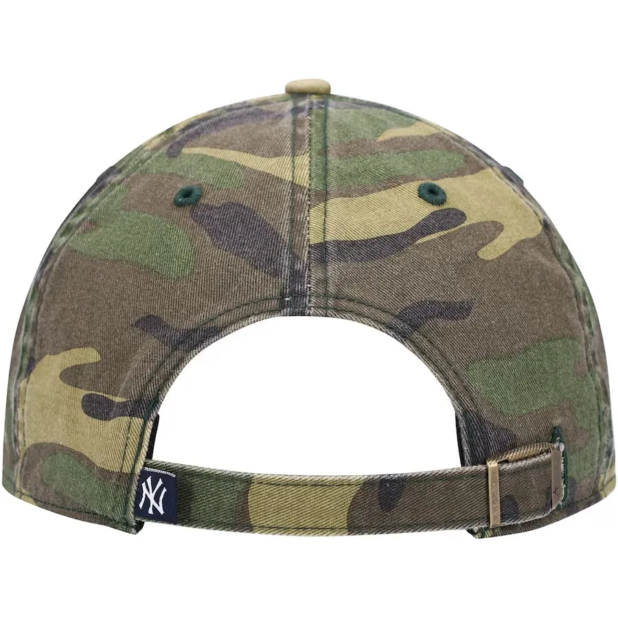 47 Brand New York Yankees Cleanup Adjustable Hat - Camo