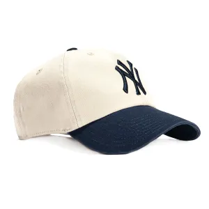 47 Brand New York Yankees Cleanup Adjustable Hat - Stone, Navy