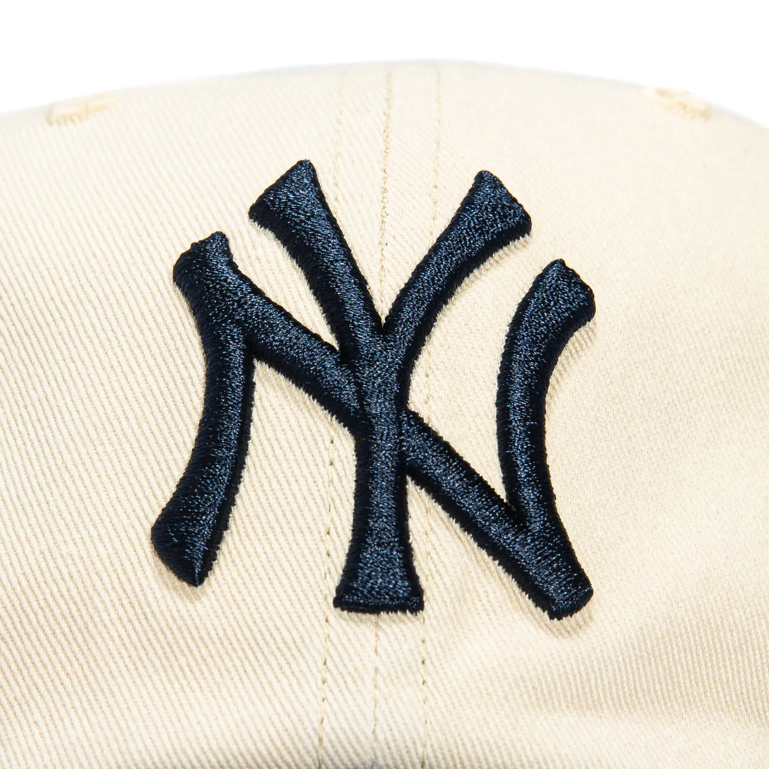 47 Brand New York Yankees Cleanup Adjustable Hat - Stone, Navy