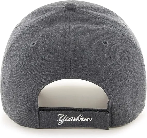47 Brand New York Yankees MVP Adjustable Hat - Charcoal