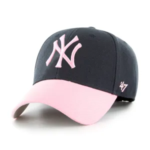 47 Brand New York Yankees MVP Adjustable Hat - Navy, Pink