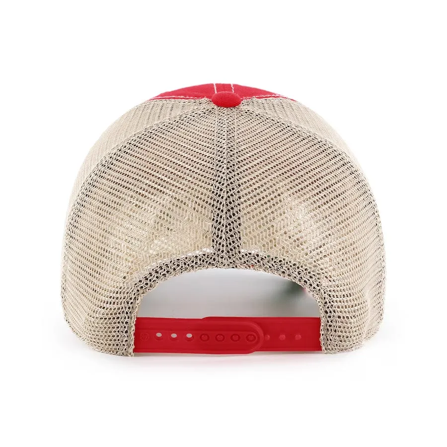 47 Brand Ohio State Buckeyes Cleanup Trawler Adjustable Hat - Red