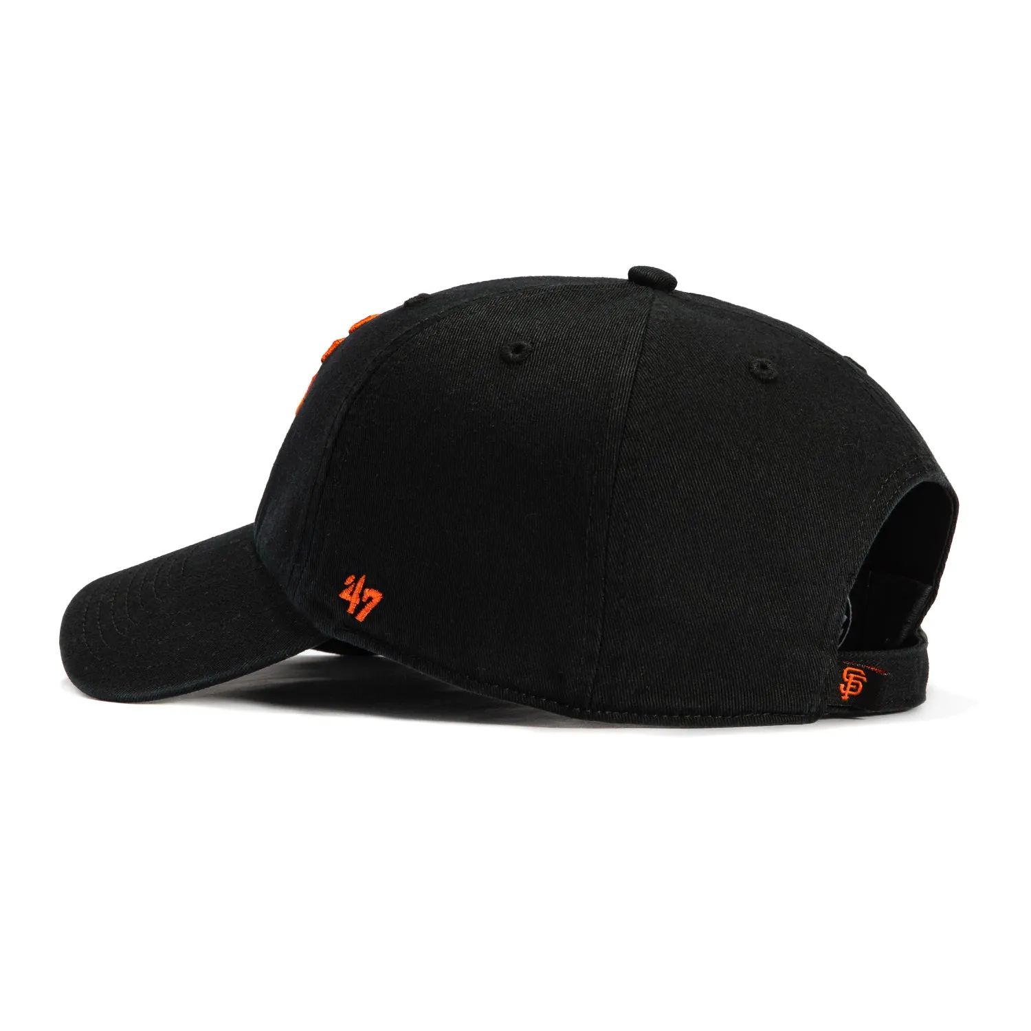 47 Brand San Francisco Giants Game Cleanup Adjustable Hat - Black, Orange
