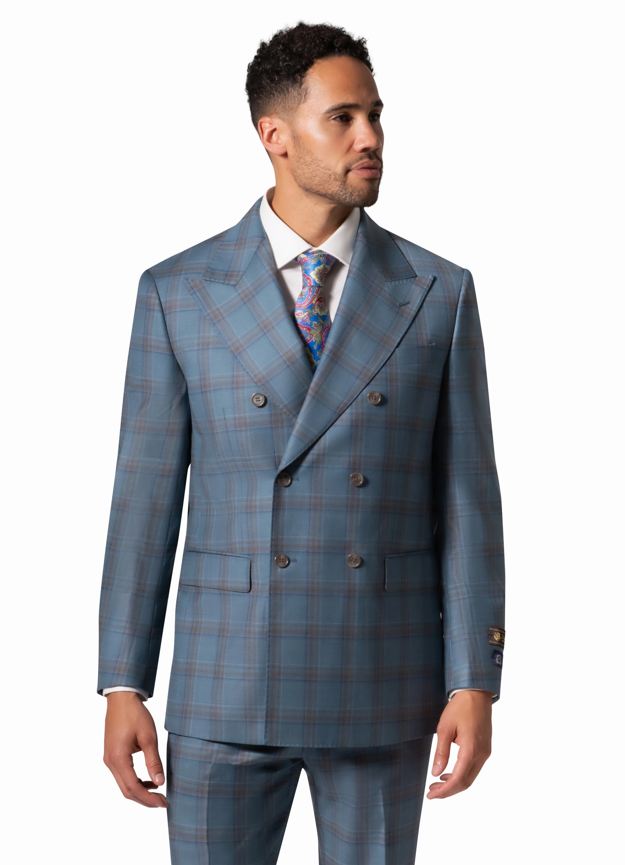 Bergamo Elegant - Faille Wool 10005.4100 D/B Modern Fit Suit