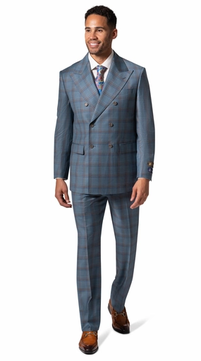 Bergamo Elegant - Faille Wool 10005.4100 D/B Modern Fit Suit