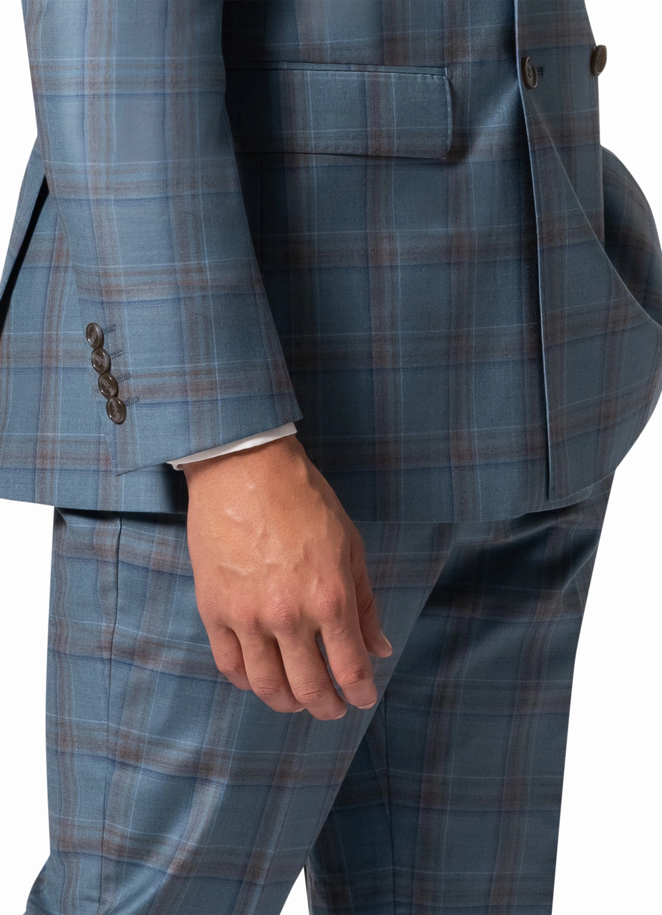 Bergamo Elegant - Faille Wool 10005.4100 D/B Modern Fit Suit