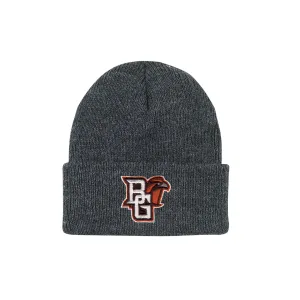 BGSU Toddler North Pole Cuff Beanie with Mascot Logo Charcoal