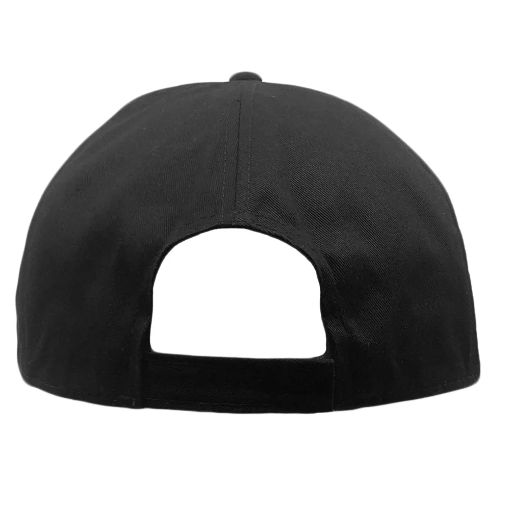Black - Structured Baseball Cap - KH