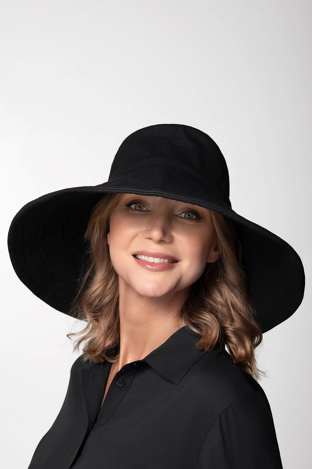 Brittany Beach Hat | Black