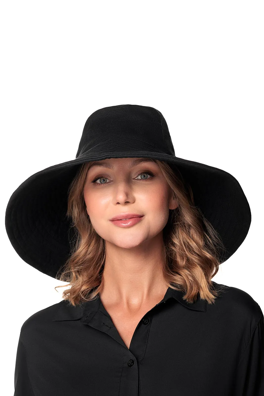 Brittany Beach Hat | Black