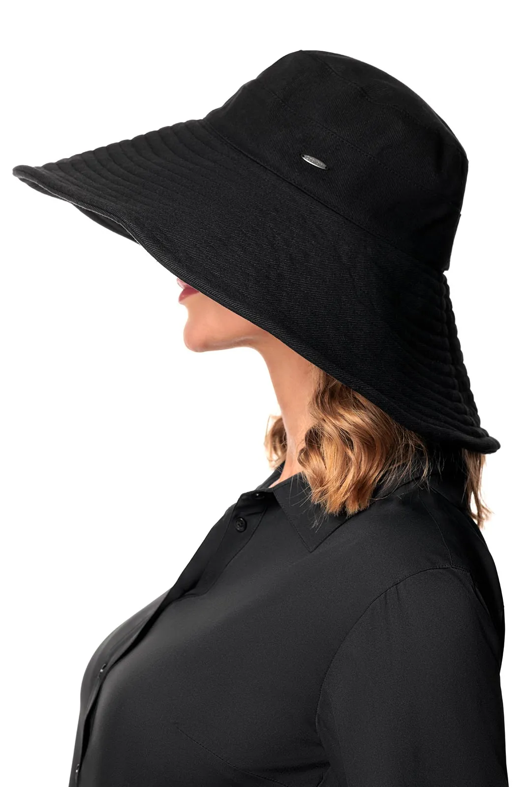 Brittany Beach Hat | Black