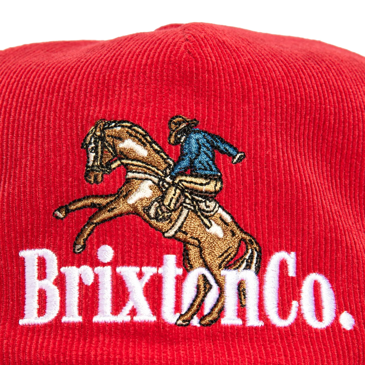 Brixton Inwood Snapback Hat - Red