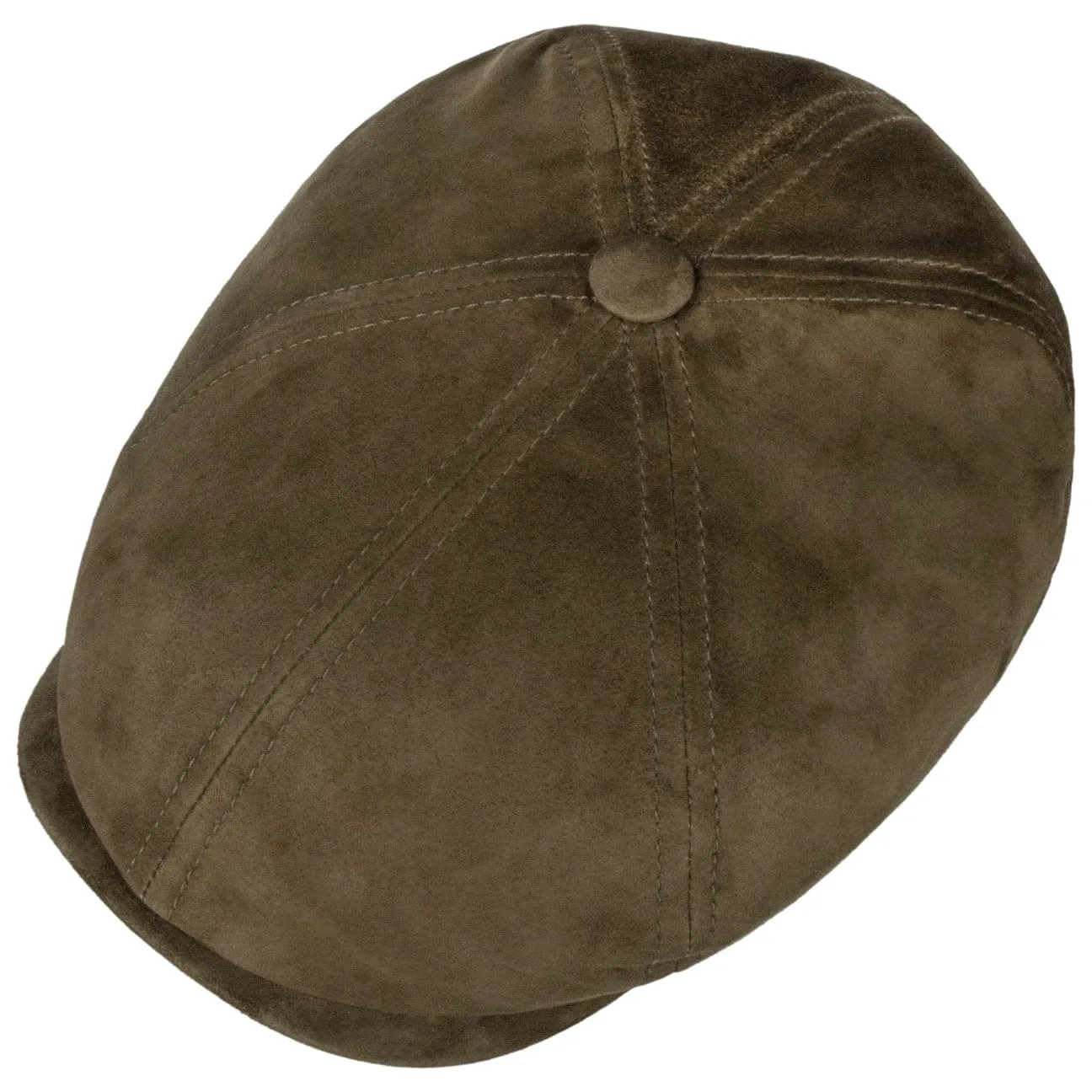 Brooklin Goat Flat Cap by Stetson