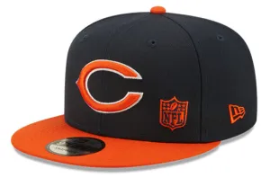 Chicago Bears Primary Logo New Era 2 Tone League Flawless 9FIFTY Snapback Hat