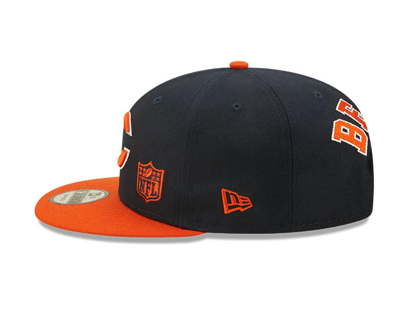 Chicago Bears Primary Logo New Era 2 Tone League Flawless 9FIFTY Snapback Hat
