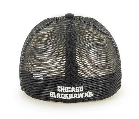 Chicago Blackhawks McKinley Closer mesh Flex Fit Hat By '47 Brand