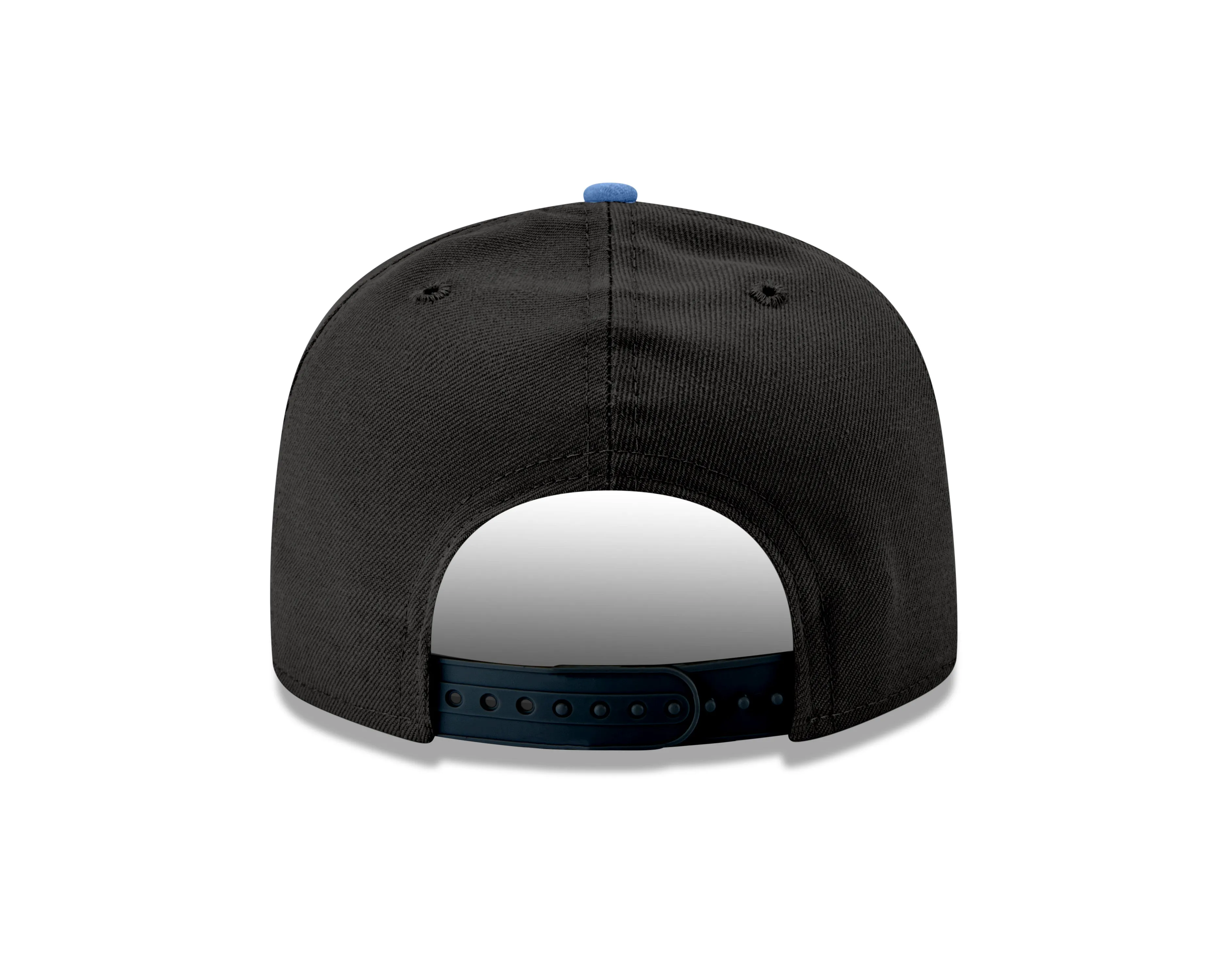 Chicago Cubs New Era Black/Sky Blue Spring Training Bear Low Profile 9FIFTY Snapback Adjustable Hat