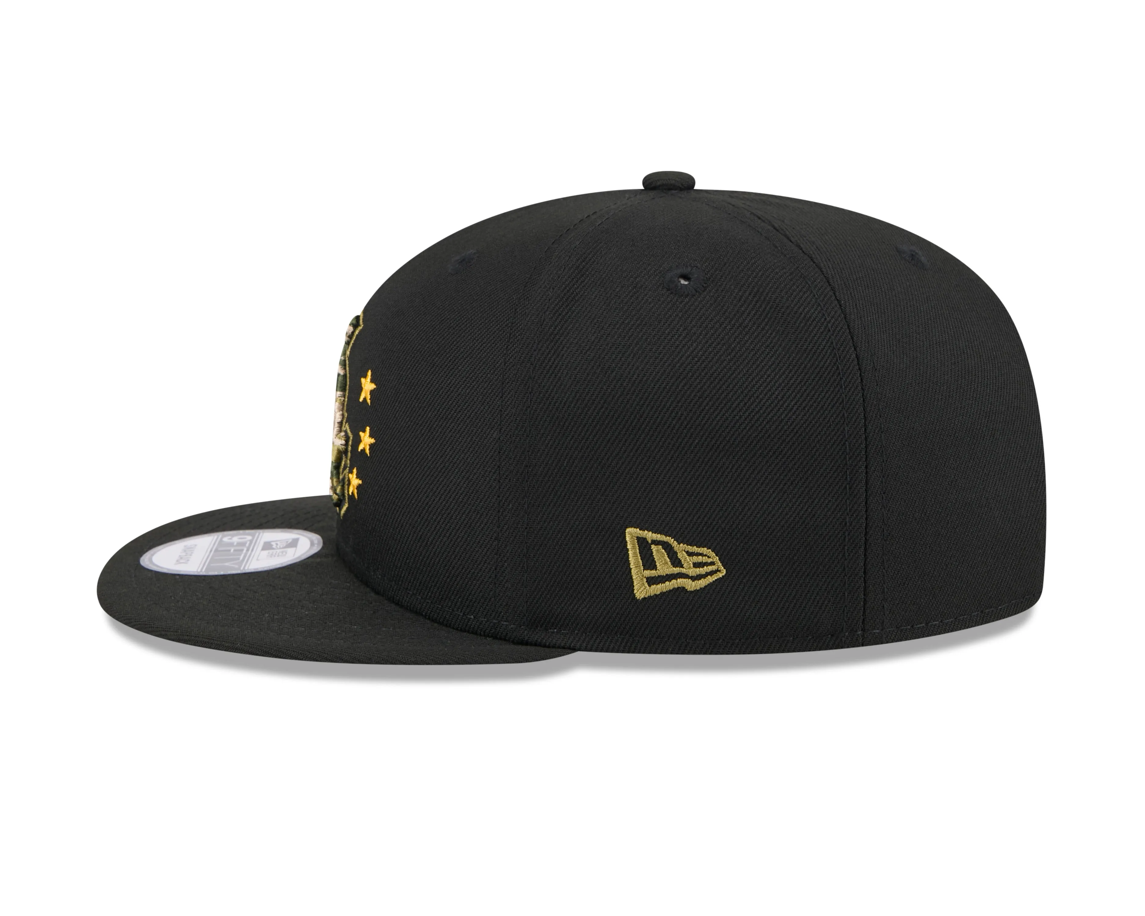 Chicago White Sox New Era 2024 MLB Armed Forces Day Black 9FIFTY Snapback Adjustable Hat