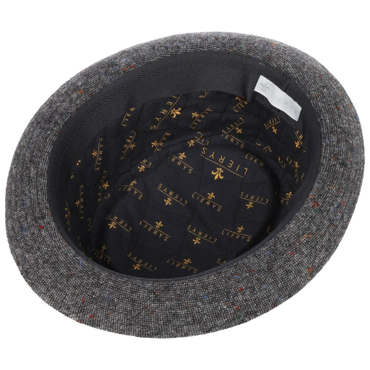 Colour Spots Pork Pie Wool Hat by Lierys