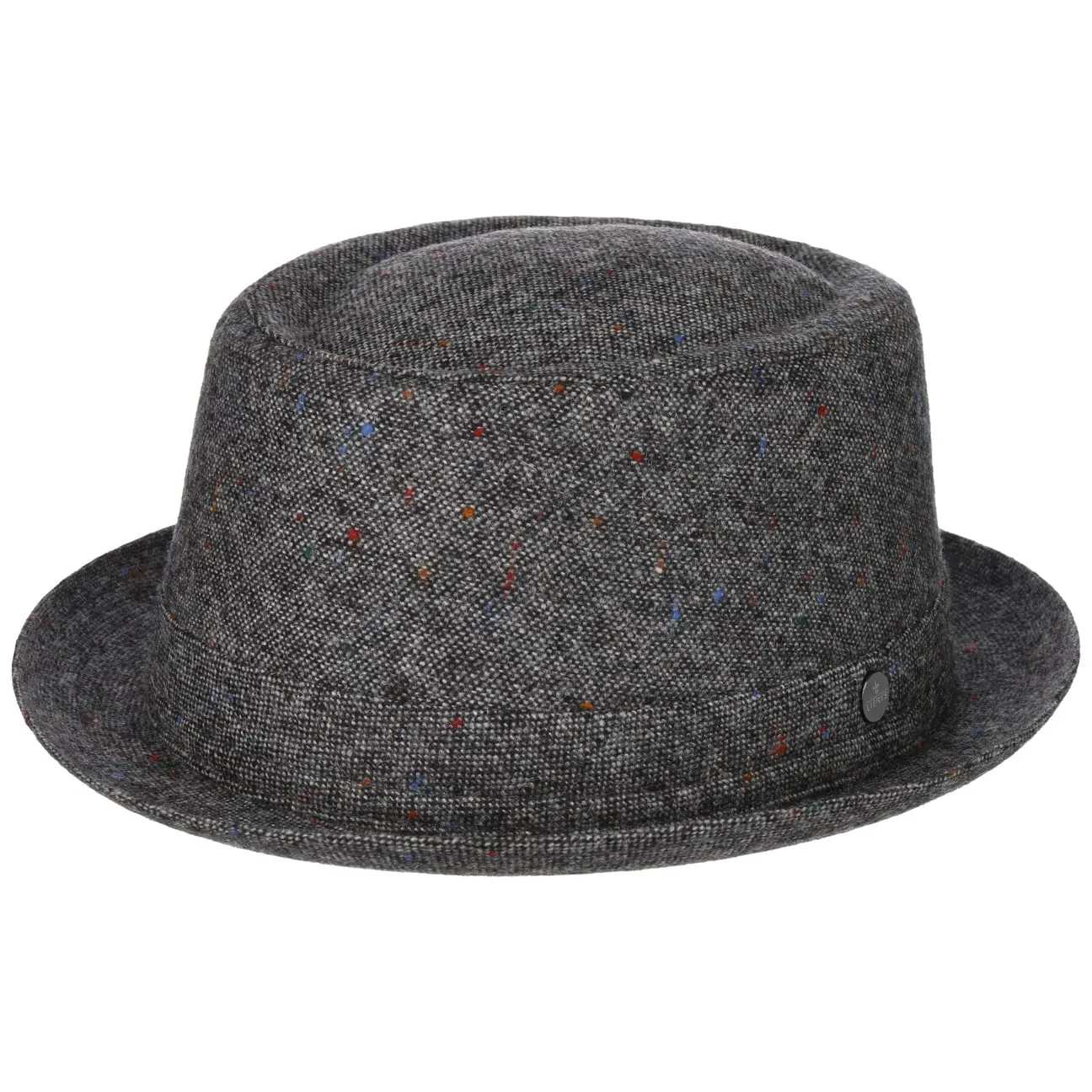 Colour Spots Pork Pie Wool Hat by Lierys