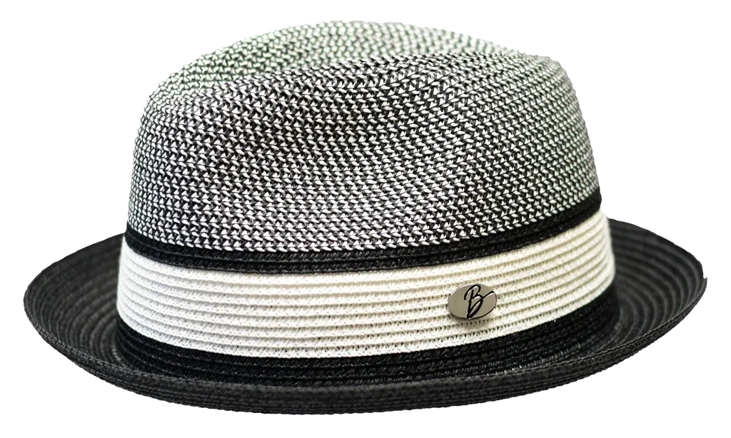 Dante Crushable Narrow Brim Pinch-Front Fedora