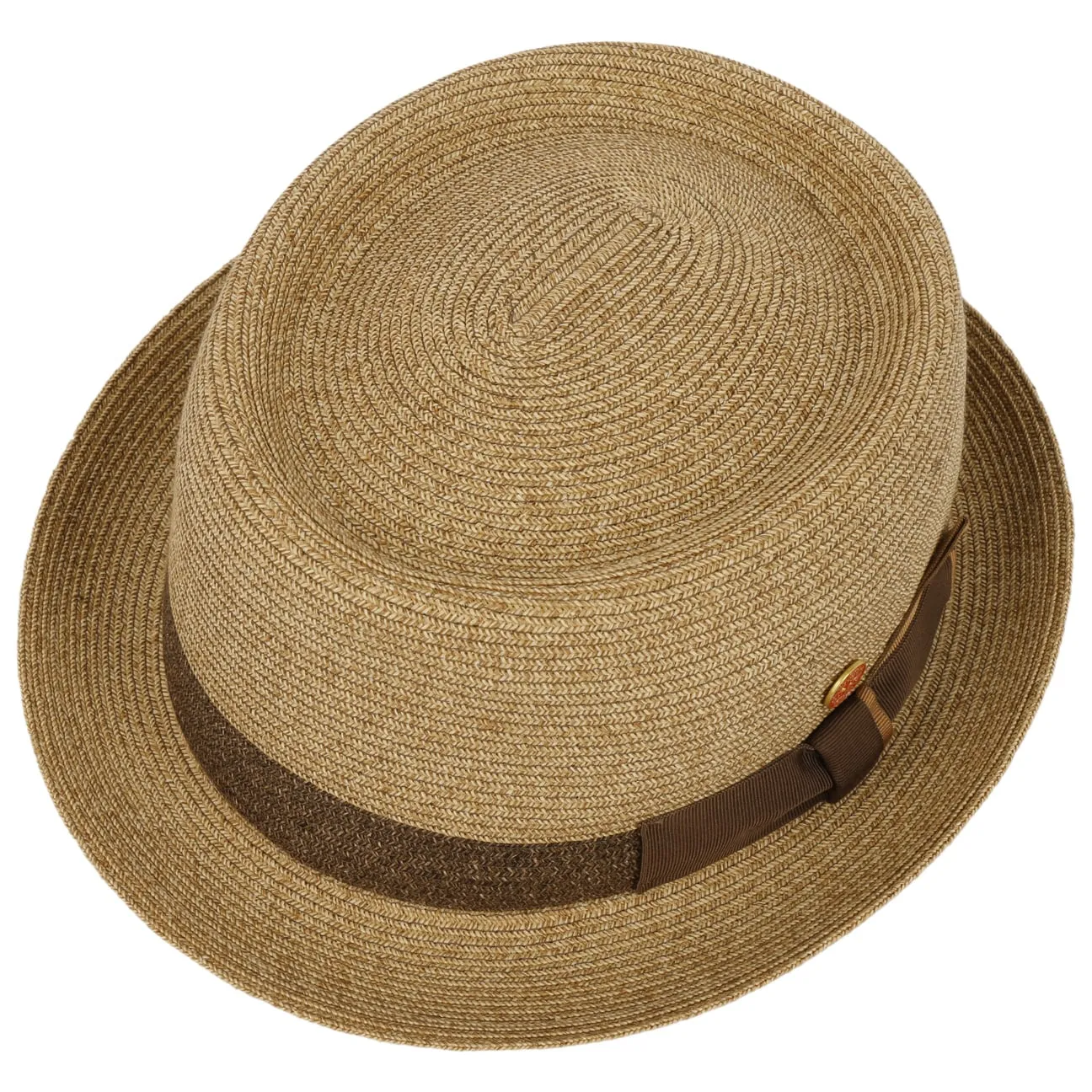 Gareth Classic Pork Pie Straw Hat by Mayser