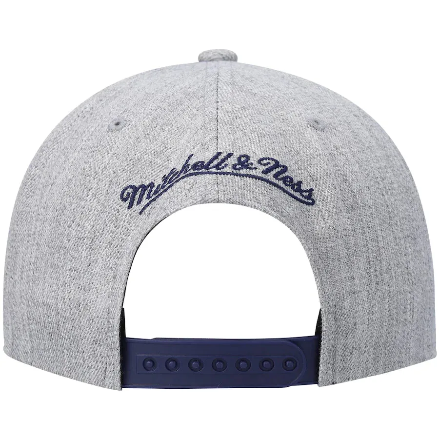Golden State Warriors HWC Gray Heather 2.0 Mitchell & Ness Snapback Hat