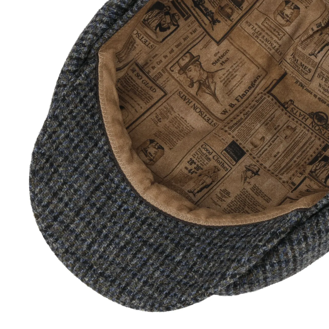 Hatteras Brayton Flat Cap by Stetson
