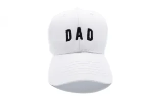 Imperfect Dad Hat in White Snapback