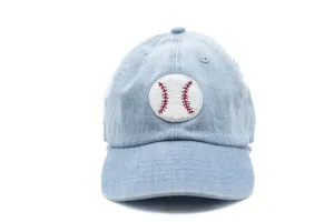 Imperfect Denim Hat   Terry Baseball