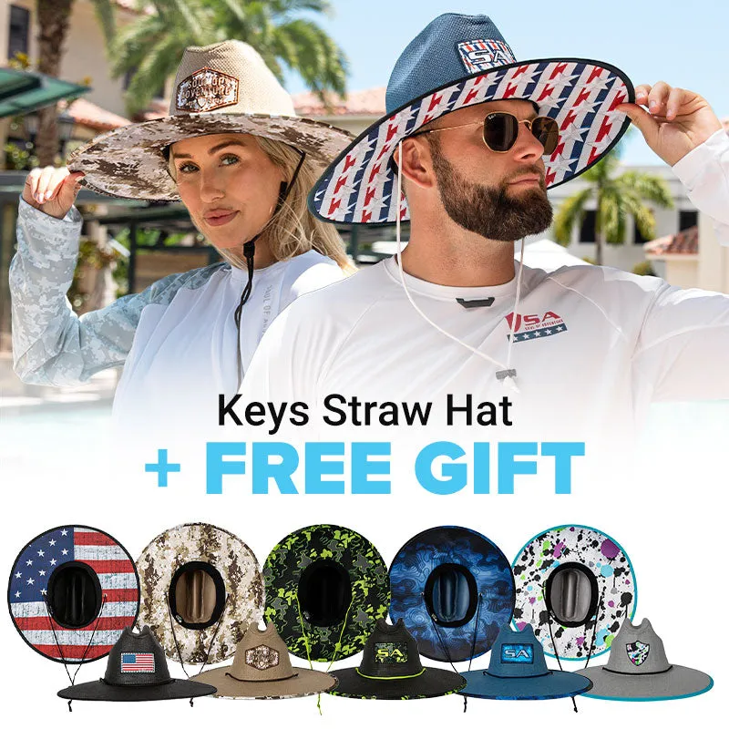 Keys Straw Hat   Free Gift