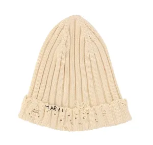 Marni Logo Embroidered Beanie