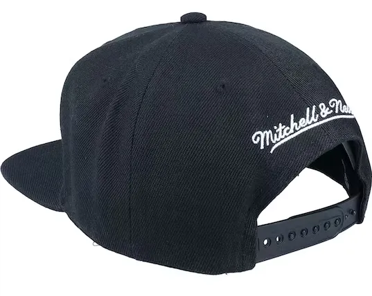 Men's Brooklyn Nets NBA XL BWG Mitchell & Ness Snapback Hat
