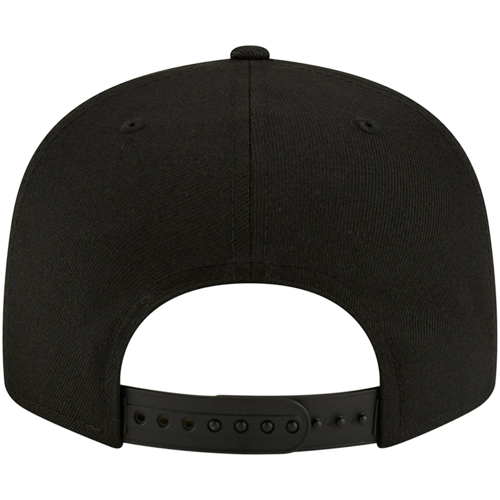 Men's Charlotte Hornets New Era Black On Black Color Pack 9FIFTY Snapback Hat