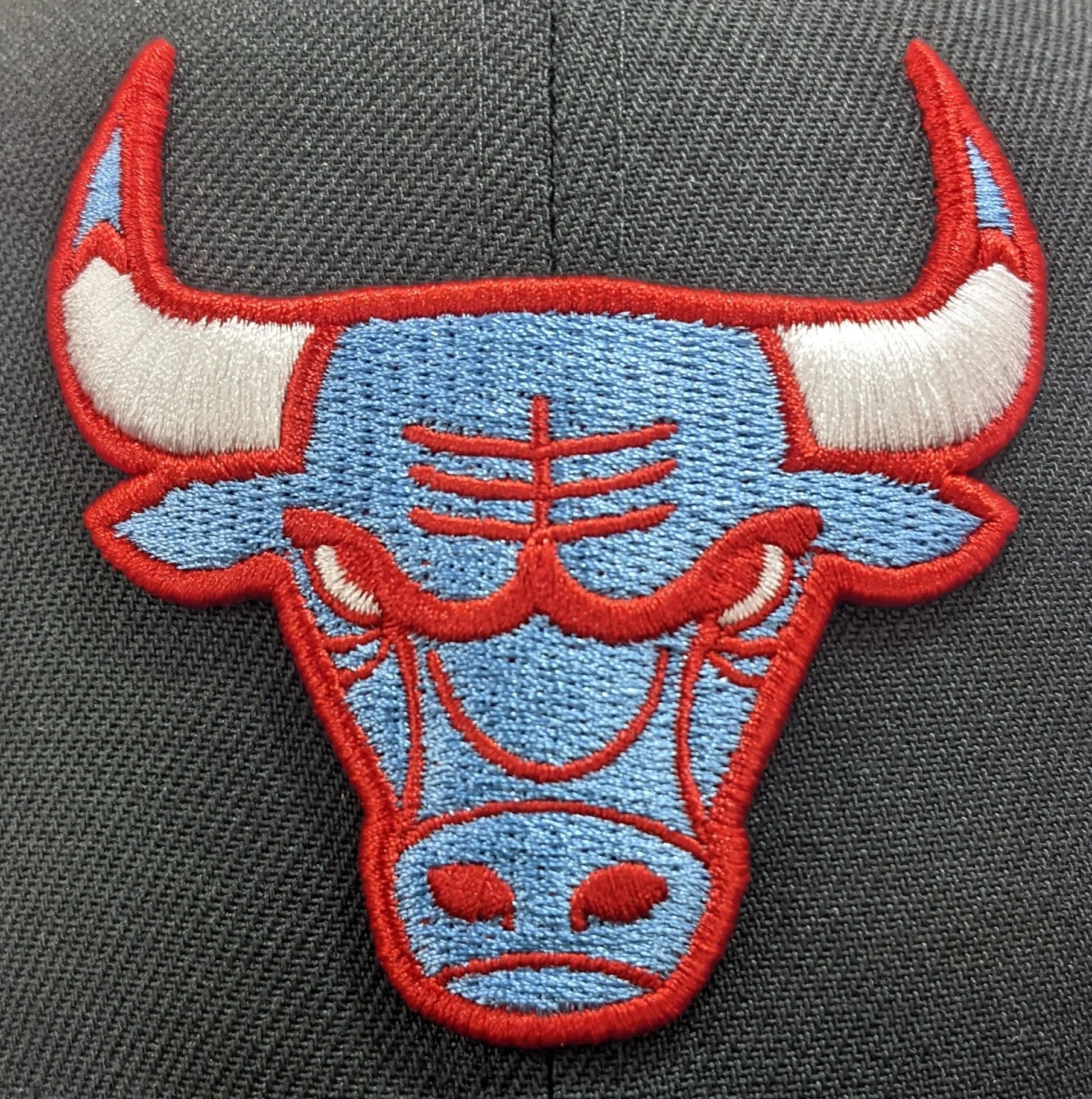 Men's Chicago Bulls Black/Sky Blue UNC to Chicago 59FIFTY Fitted Hat