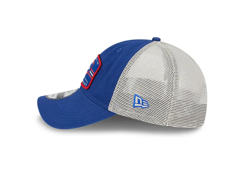 Men's Chicago Cubs Cooperstown Royal Property 9TWENTY Adjustable Mesh Hat By New Era