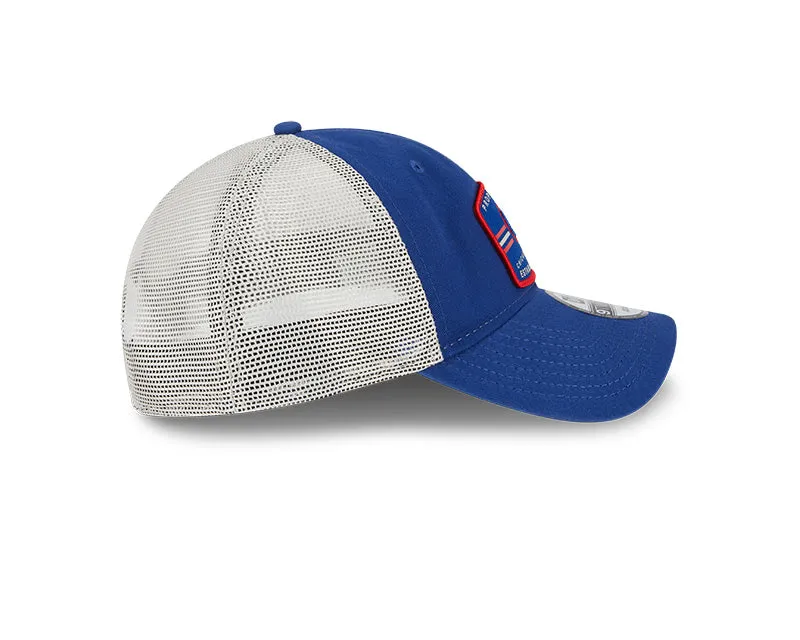 Men's Chicago Cubs Cooperstown Royal Property 9TWENTY Adjustable Mesh Hat By New Era