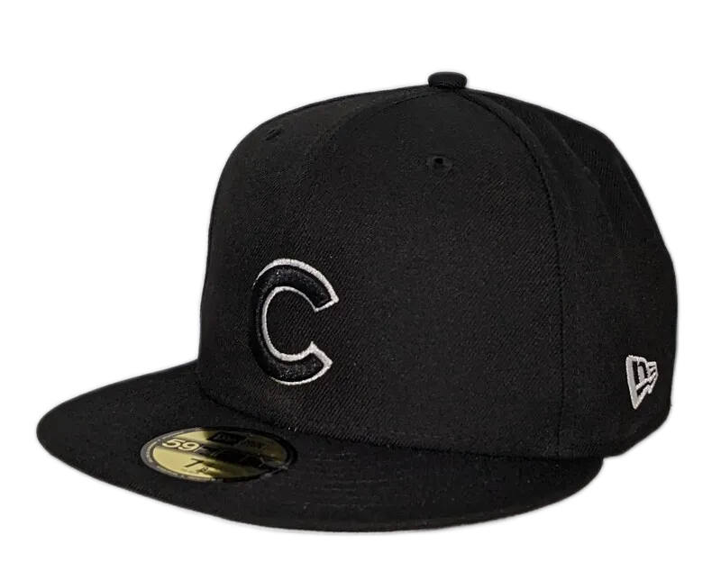 Men's Chicago Cubs New Era 2016 World Series Black 59FIFTY Fitted Hat