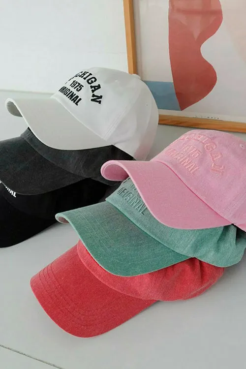Mia Washed Baseball Cap