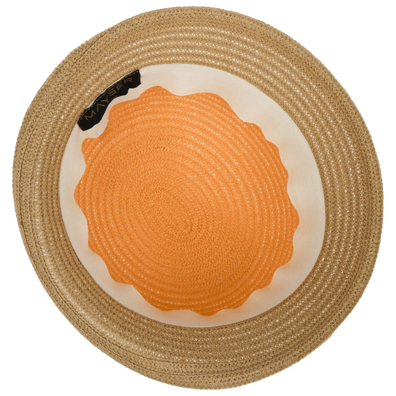 Nanni Twotone Straw Hat by Mayser